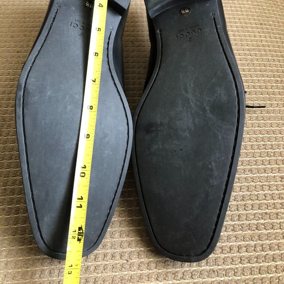 Gucci Men\'s Black Leather Cork  Dress Oxfords. main image 5